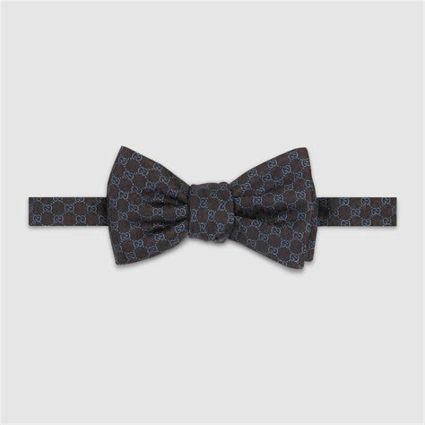 gucci black ties|gucci bow tie brooch.